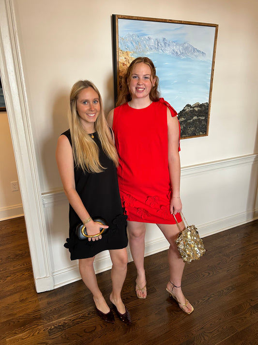 Sleeveless floral dress