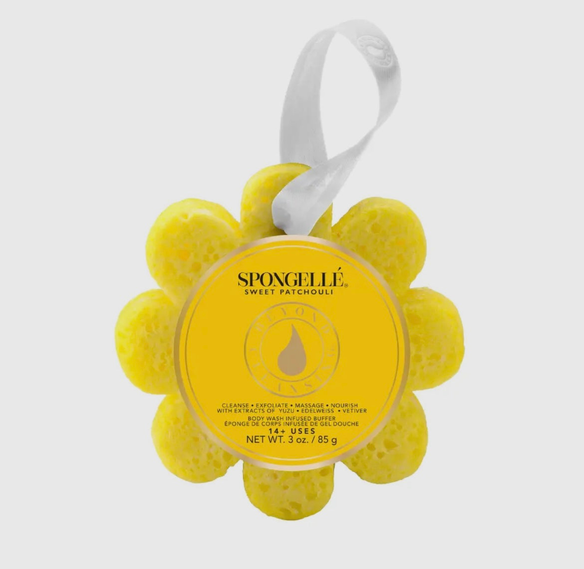Wildflower infused body wash buffer