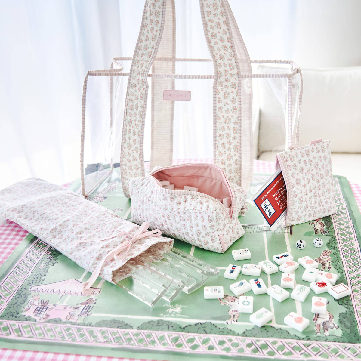 Case-Mate Mahjong Jelly Tote Set (Two Colors!)