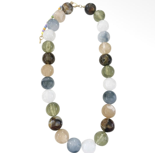 Corrine Chunky Beaded Necklace