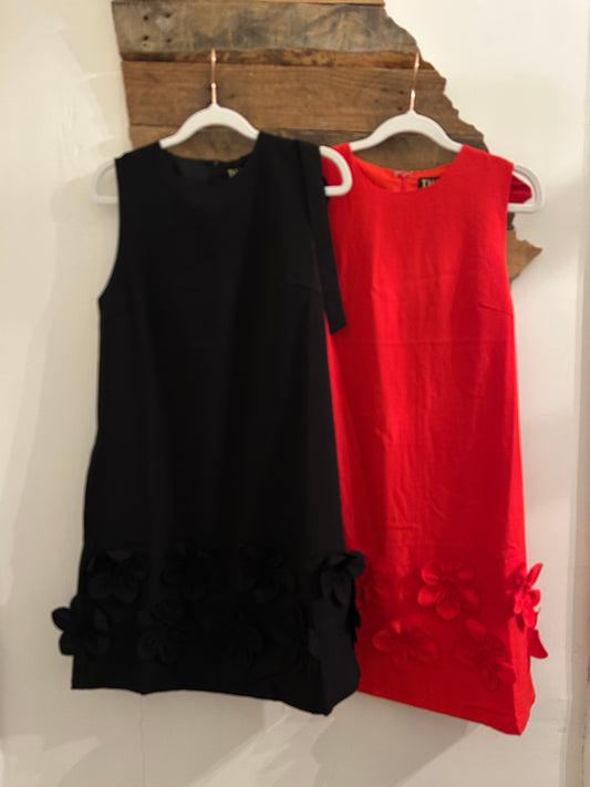 Sleeveless floral dress