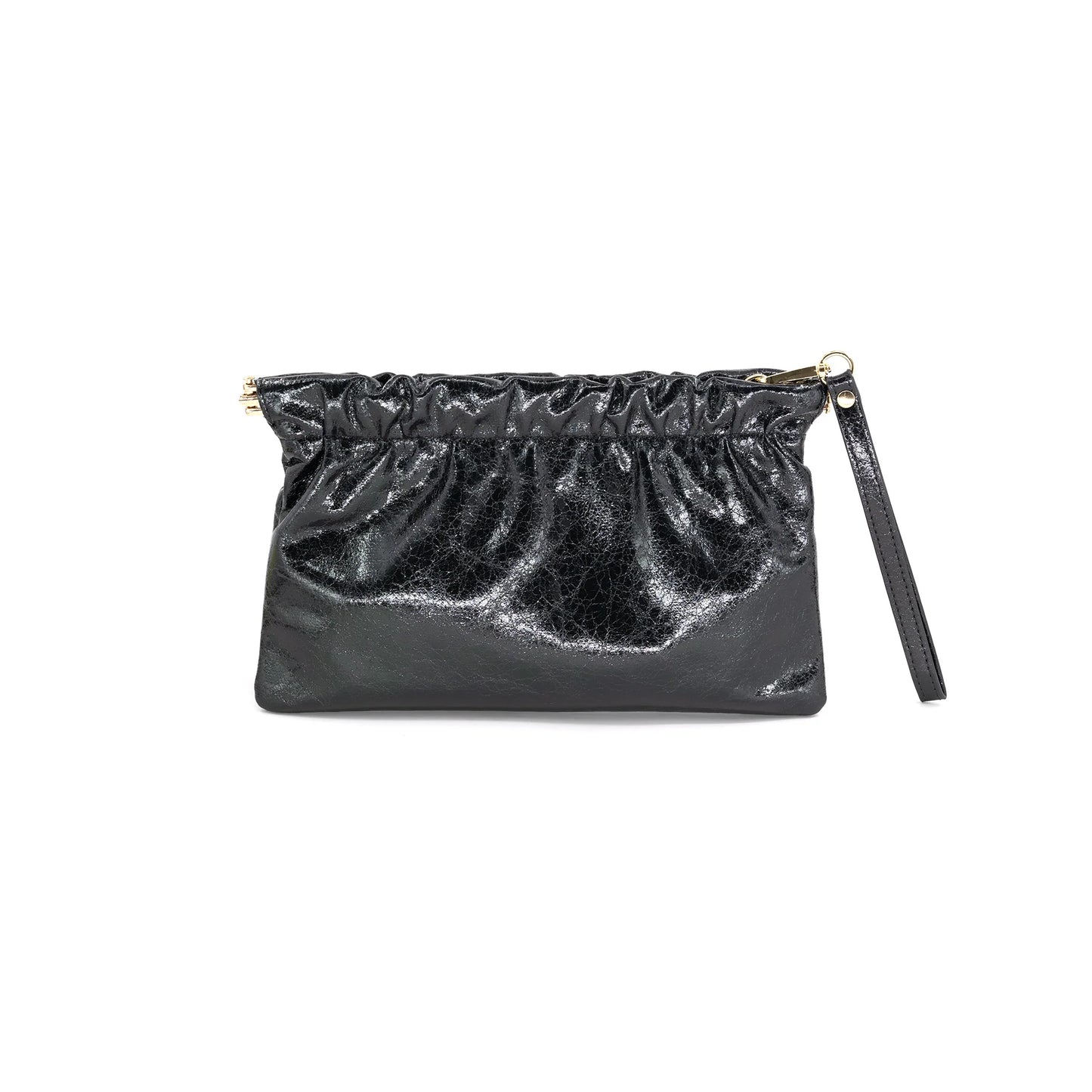 Clutch with wristlet