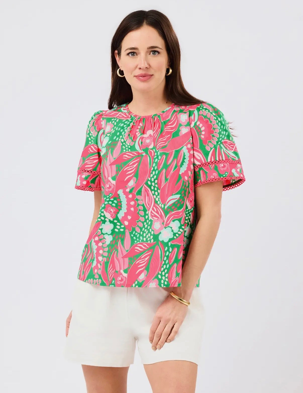 Tabby Top | Canopy Gleam Green