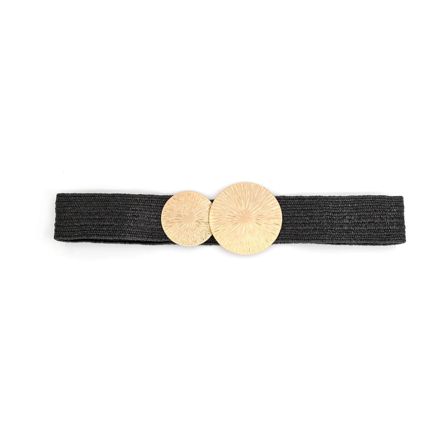 Belt with gold circles
