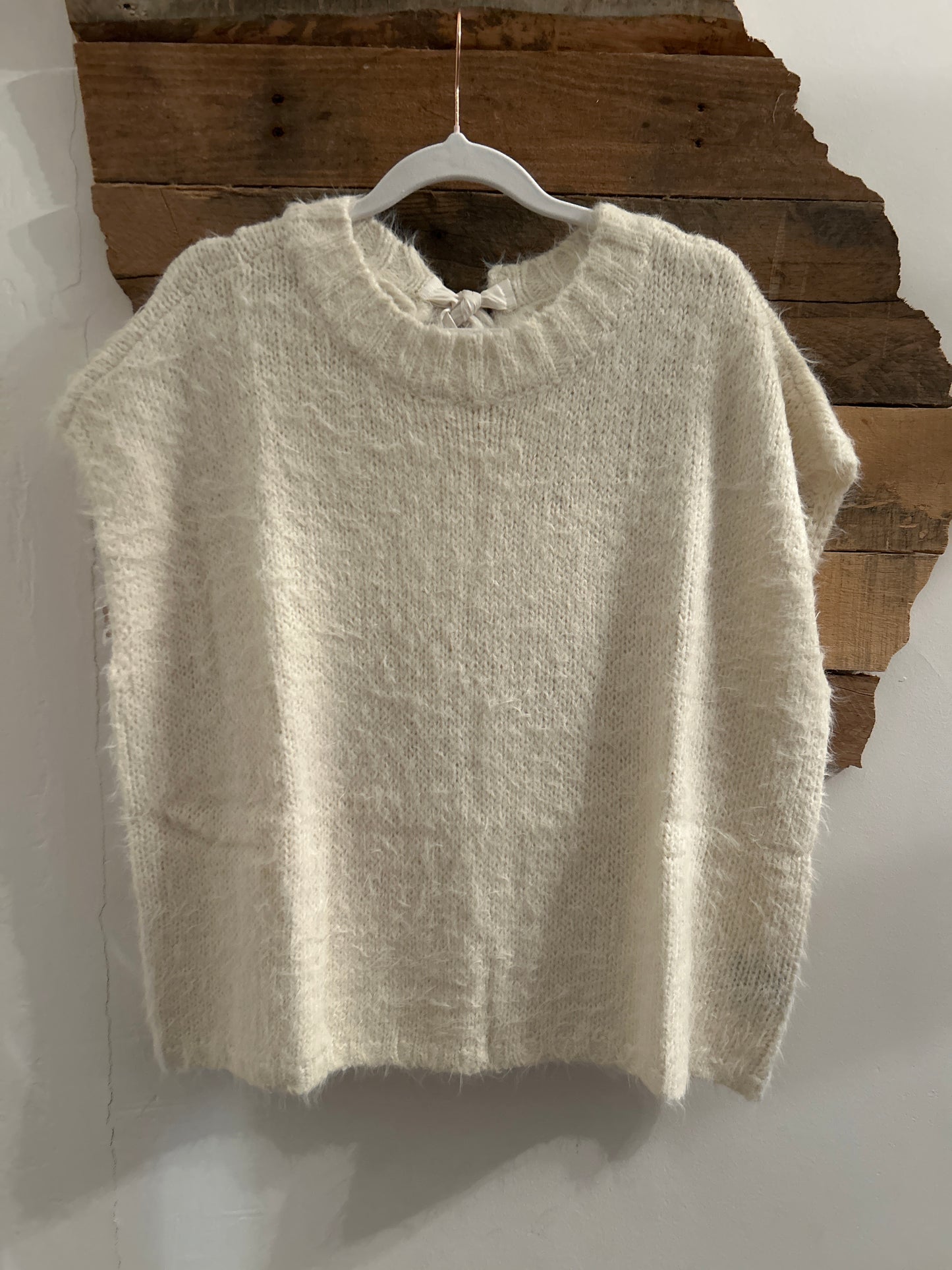 Mohair sweater vest