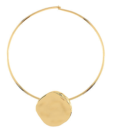 Gold Circle Choker