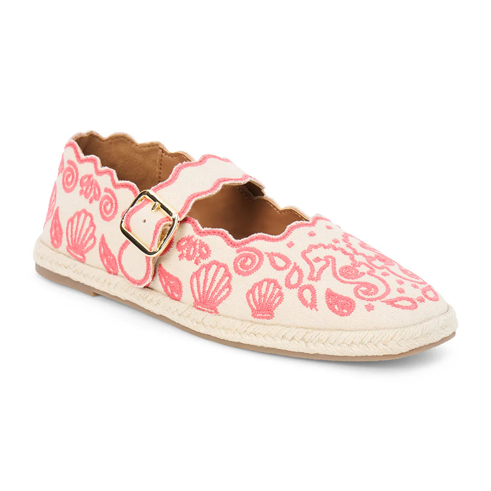 Ariana Red espadrille sandal
