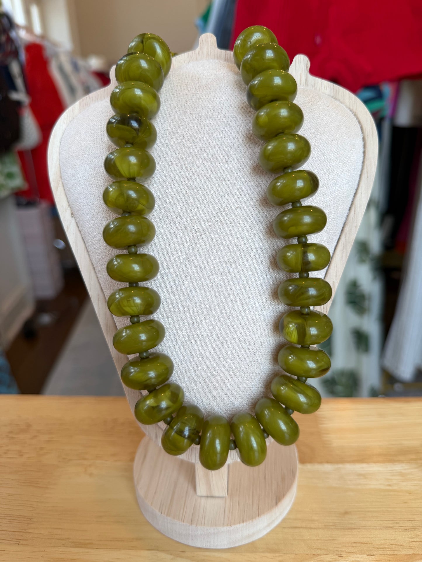 Bailey Chunky Beaded
Necklace