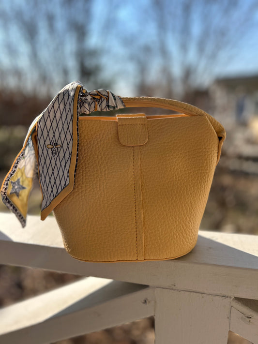 Scarf handle mini bags