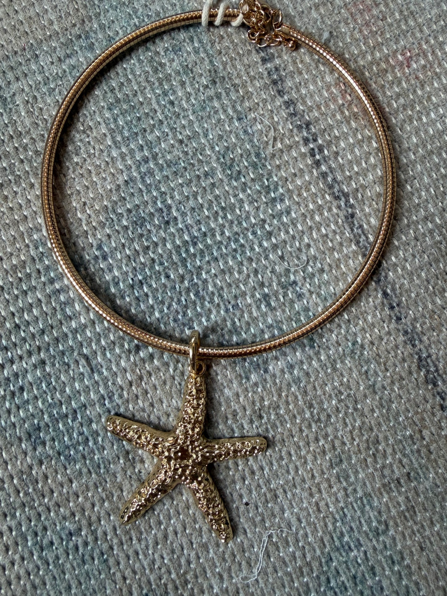Starfish Pendant Choker