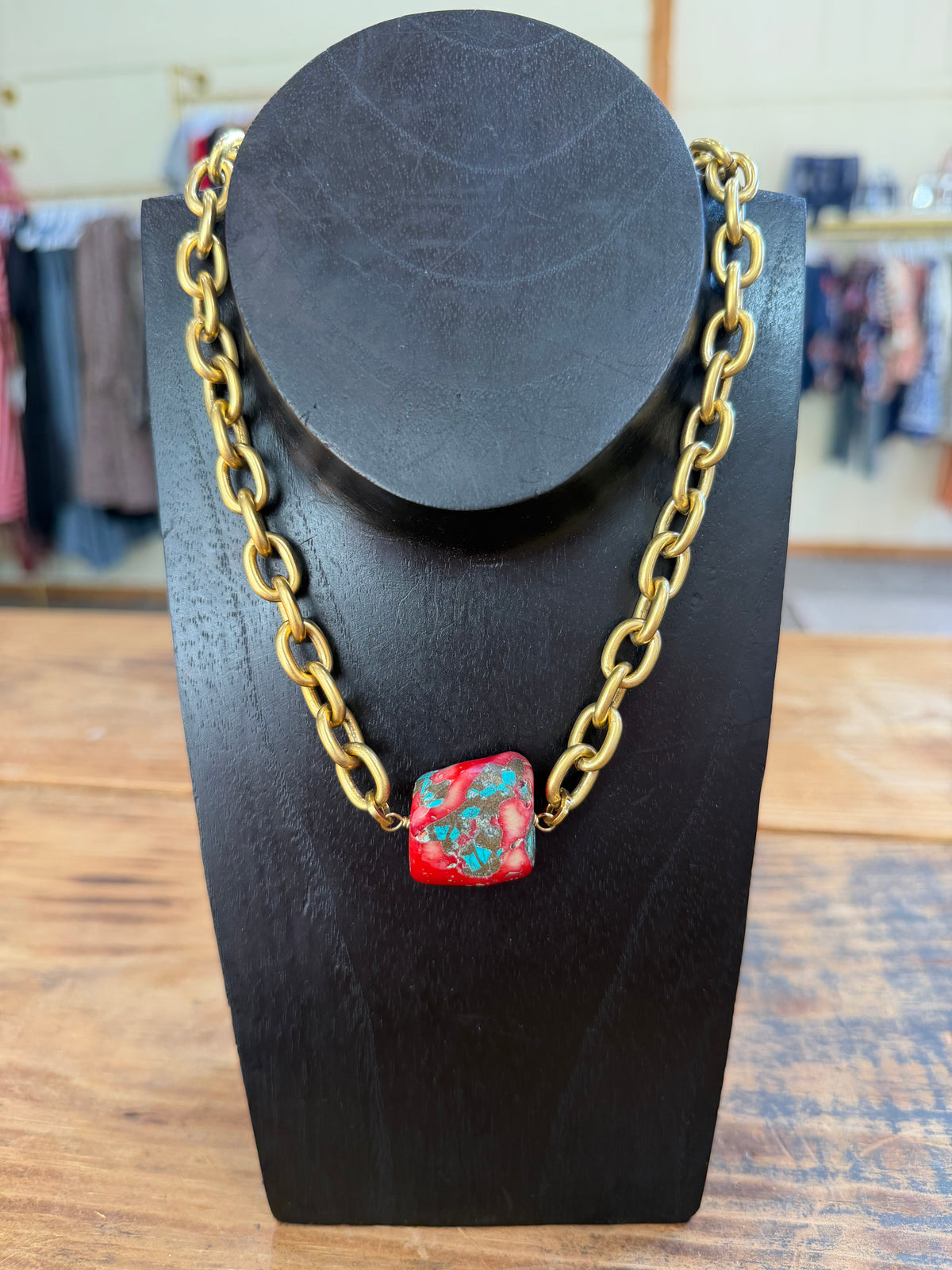 Stone necklace