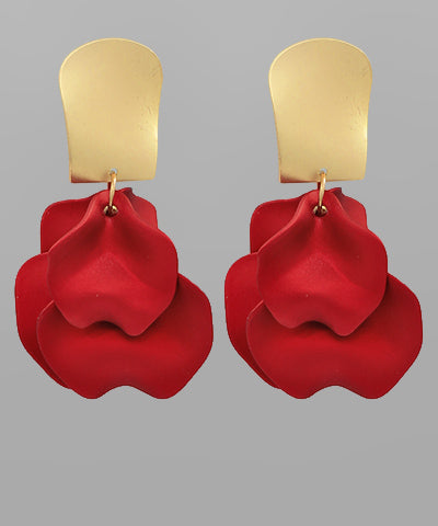 Petal Earrings (multiple colors!)