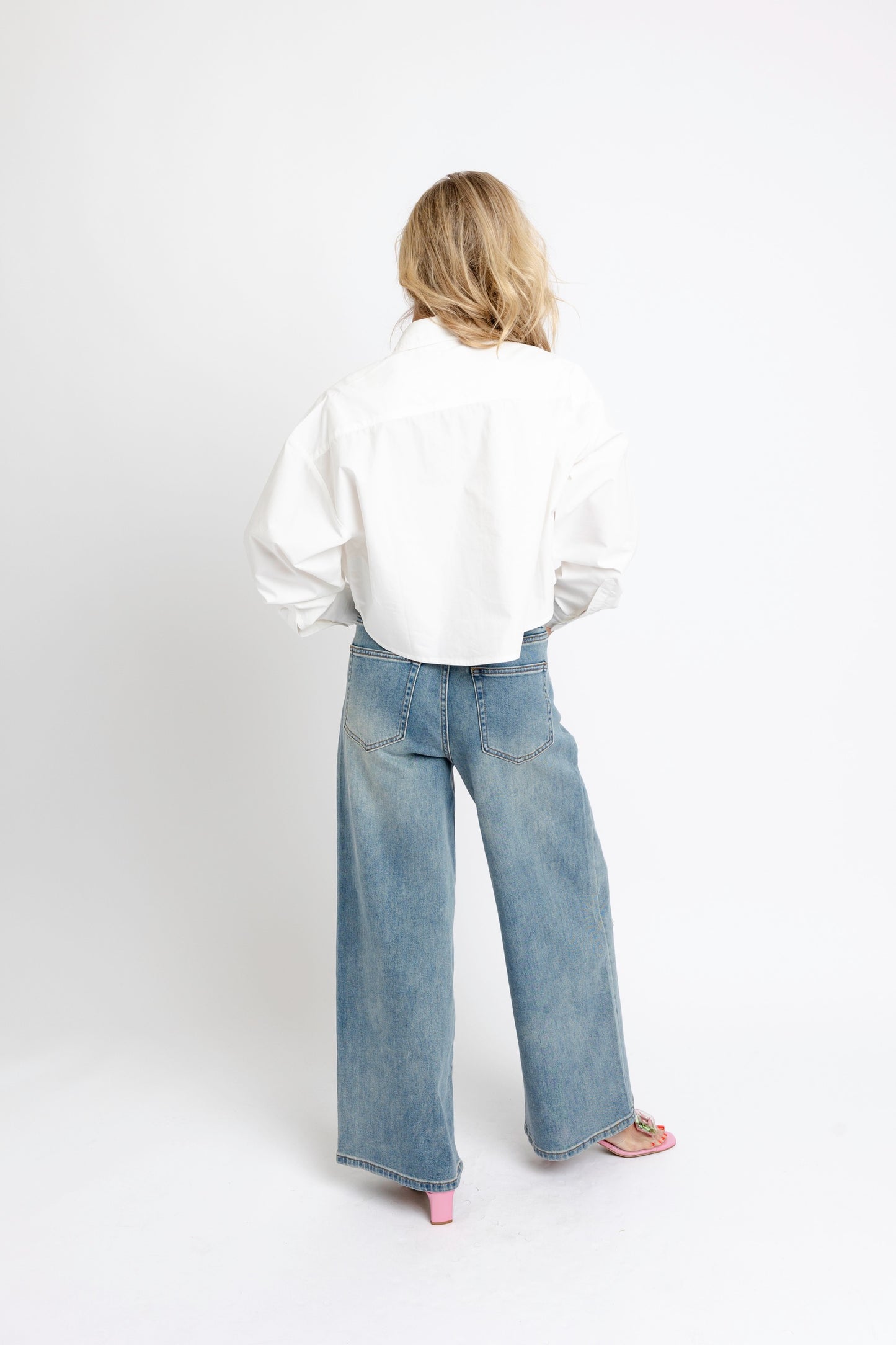 Denim Panel Novelty Jean