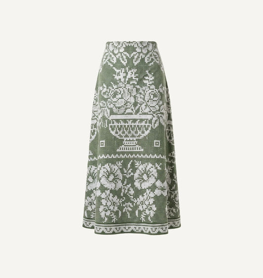JASMINE ANKLE SKIRT | VERDANT FLIGHT