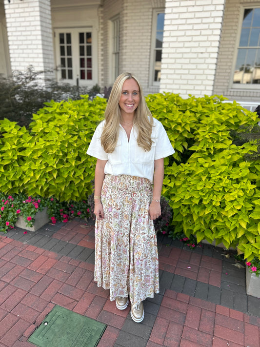 Magical Storybook Smock Maxi Skirt