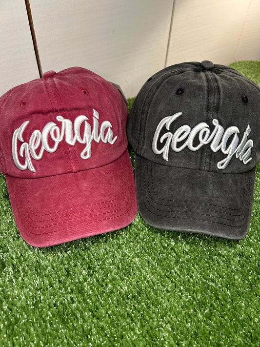 Georgia Embroidered Hat