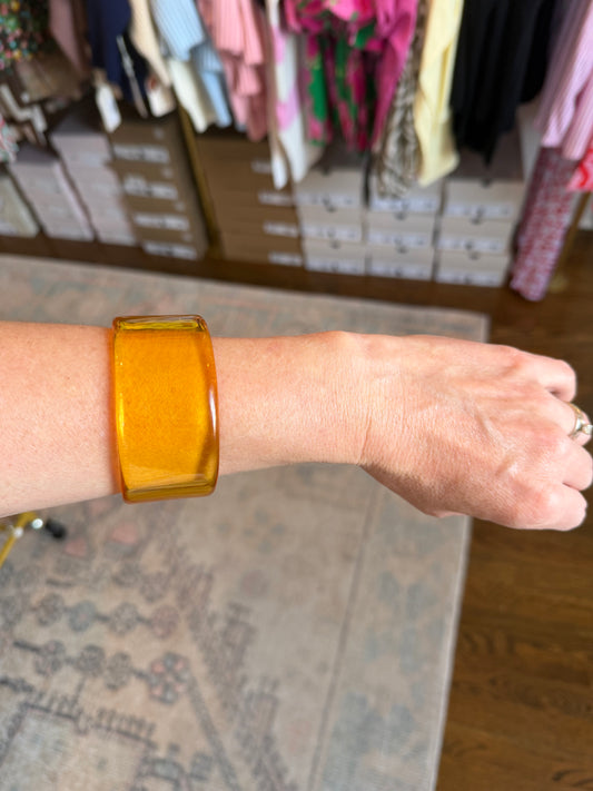 Acrylic cuff bracelet
