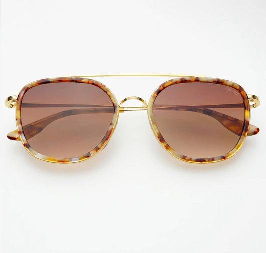 Weston Acetate Round Unisex Sunglasses