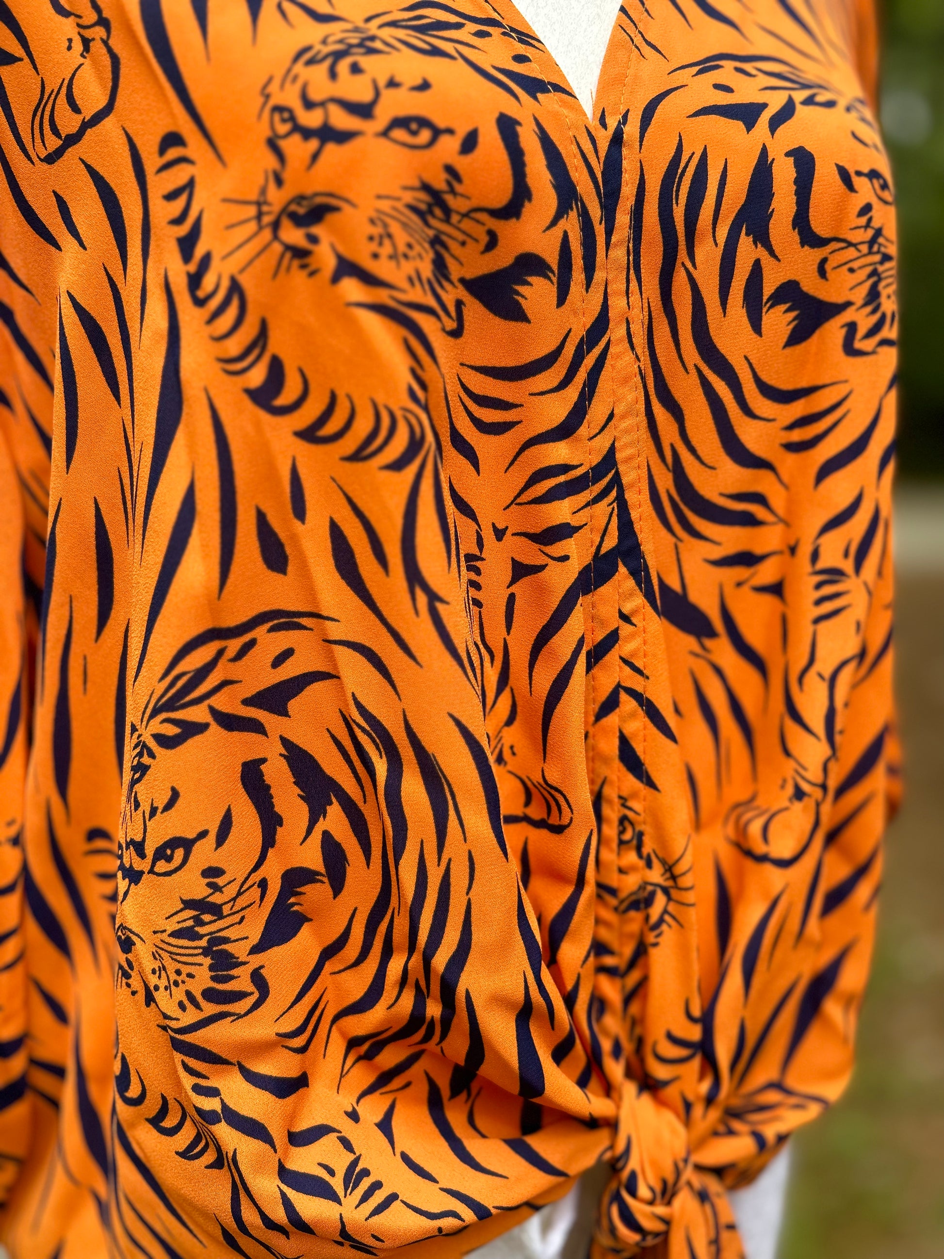 Gameday tiger top for Auburn