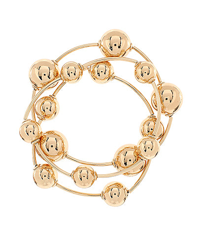 3 Row CCB Station Bar Bracelet