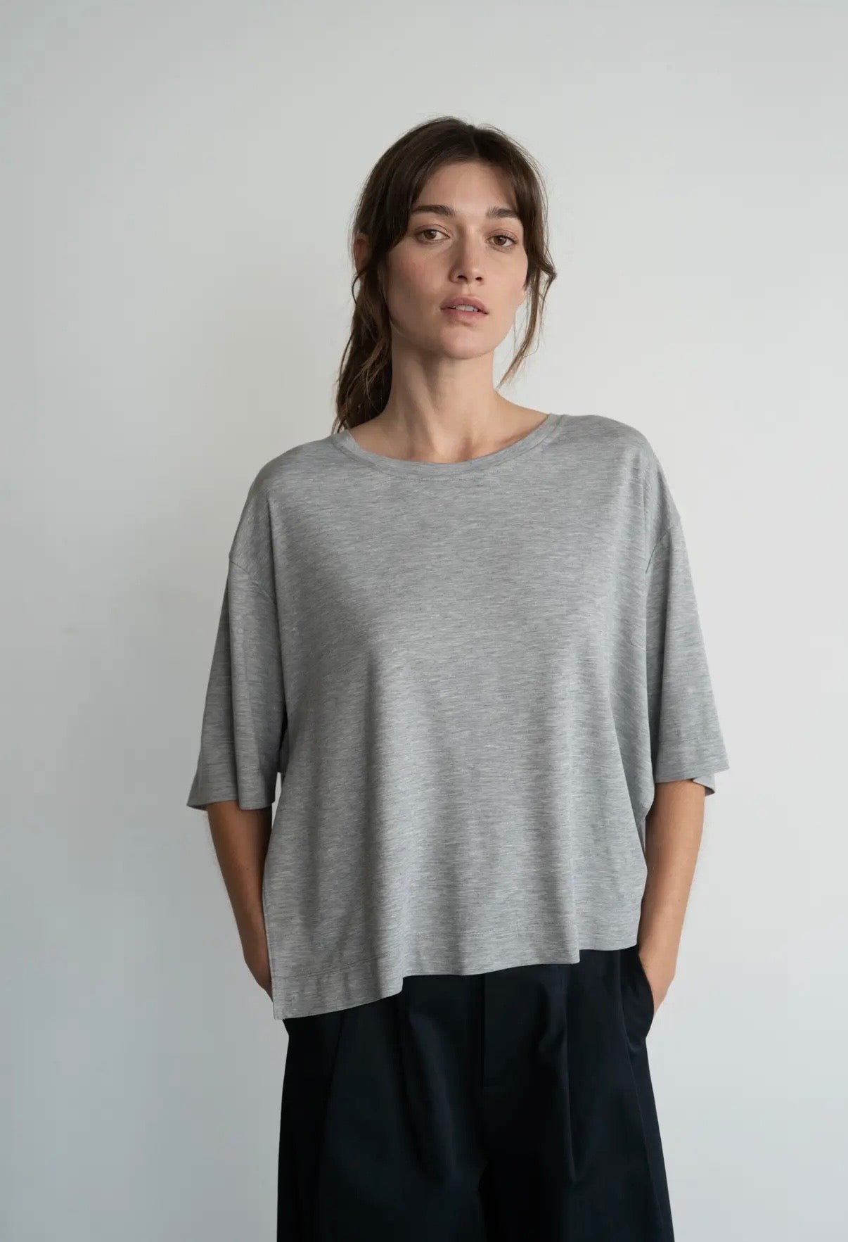 Relaxed Modern Hem Top