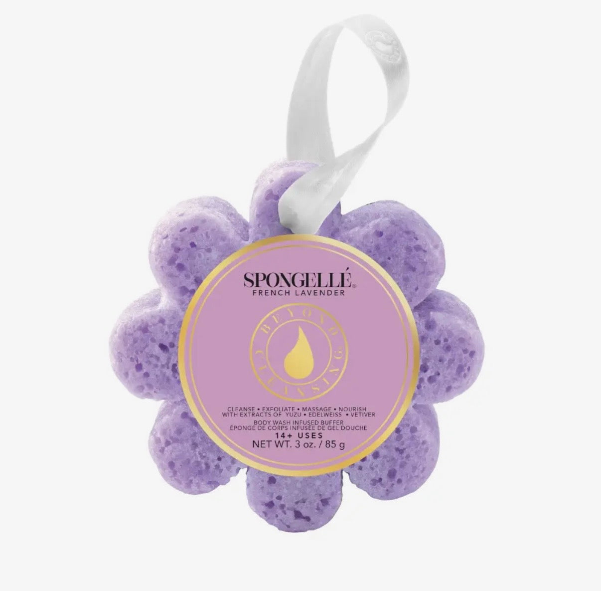 Wildflower infused body wash buffer