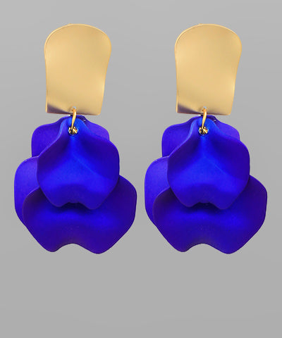 Petal Earrings (multiple colors!)
