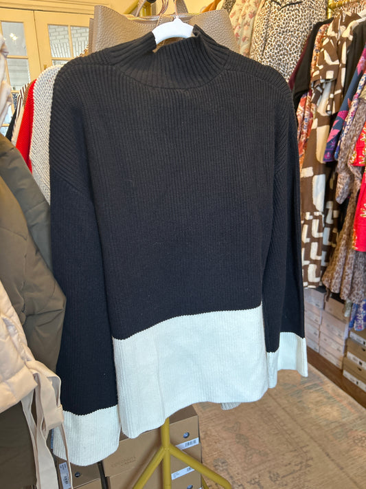 Color block sweater