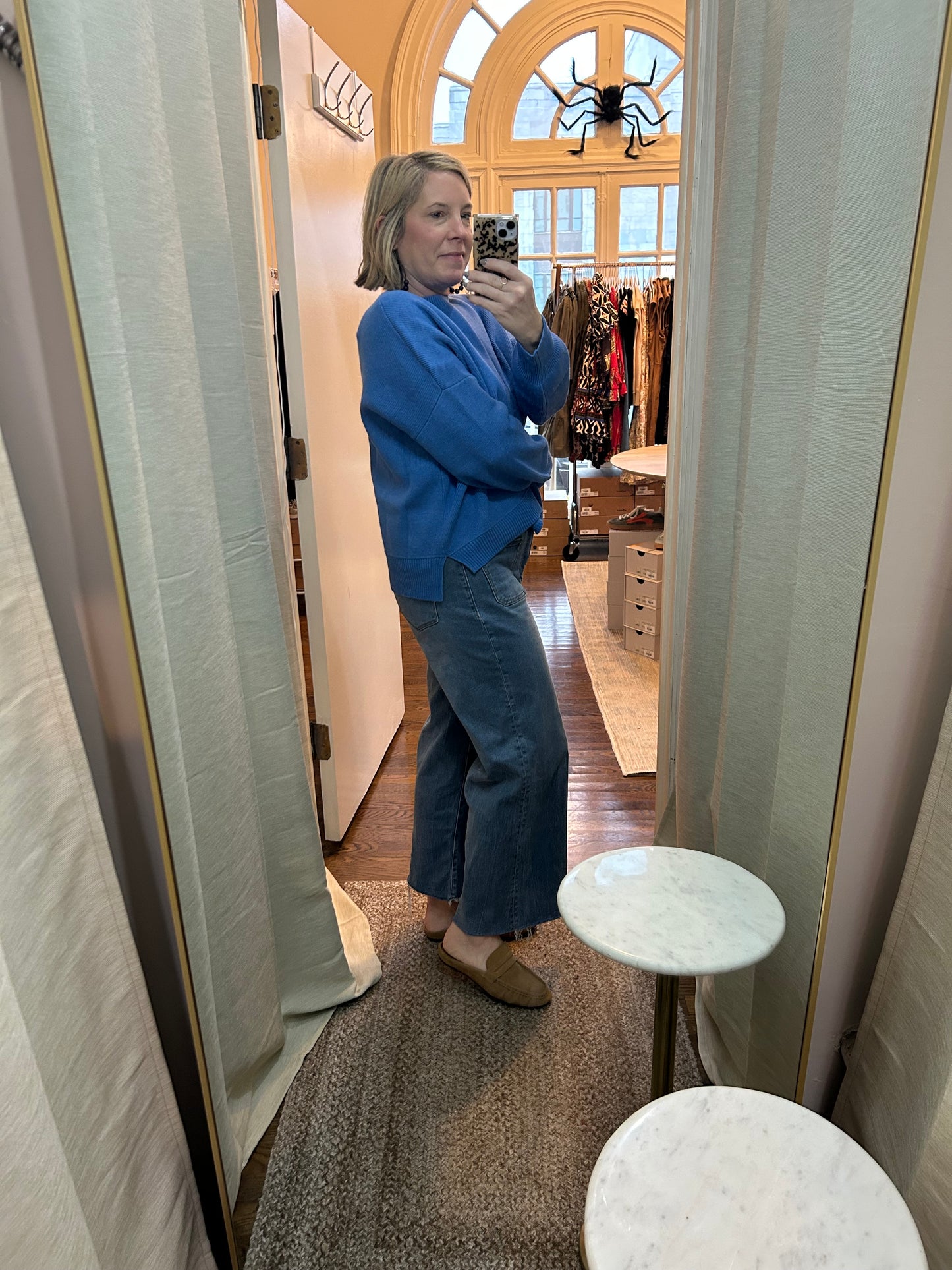 Drop Shoulder Sweater