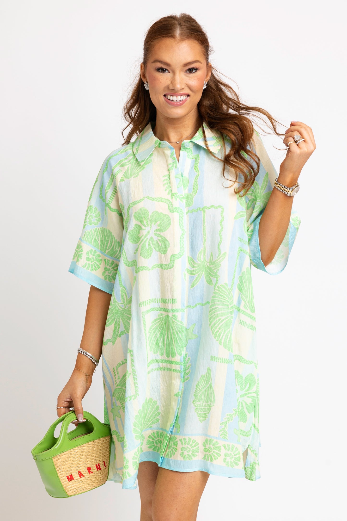 Sea Shell Stripe Shirt
Dress