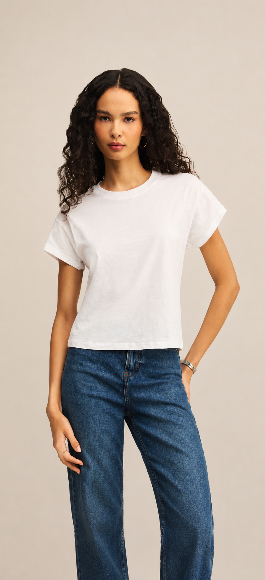 Modern Slub Tee (Two Colors!)