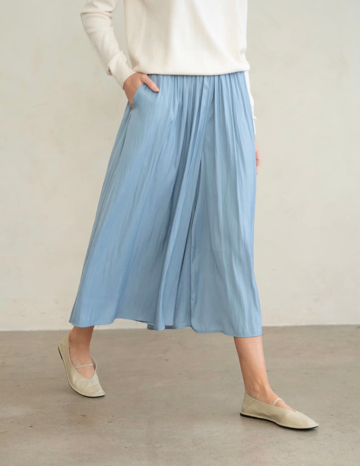 Flowy Wide Leg Palazzo Pants