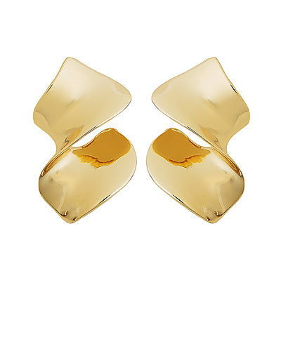 Geometric Twisted Earrings