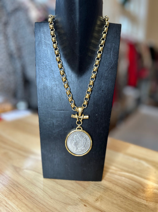 Coin necklace