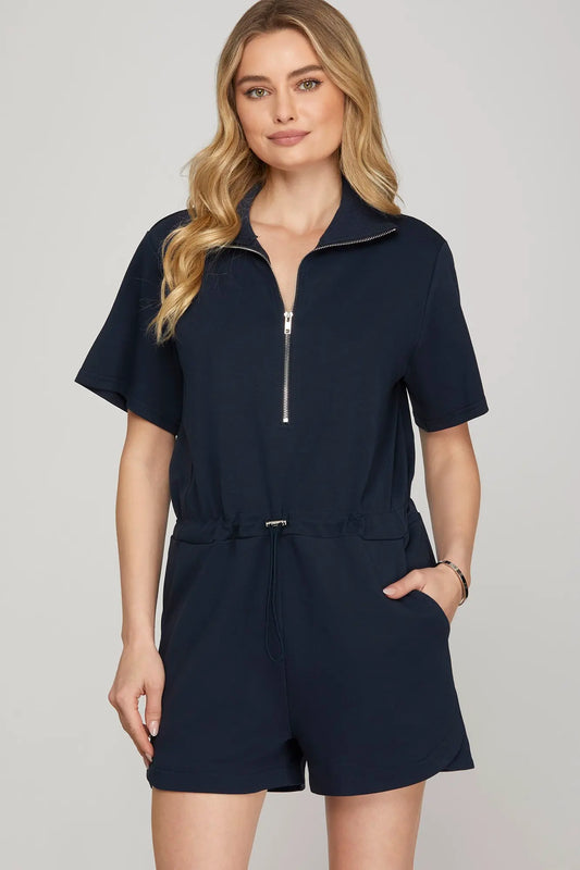 Scuba Knit Romper