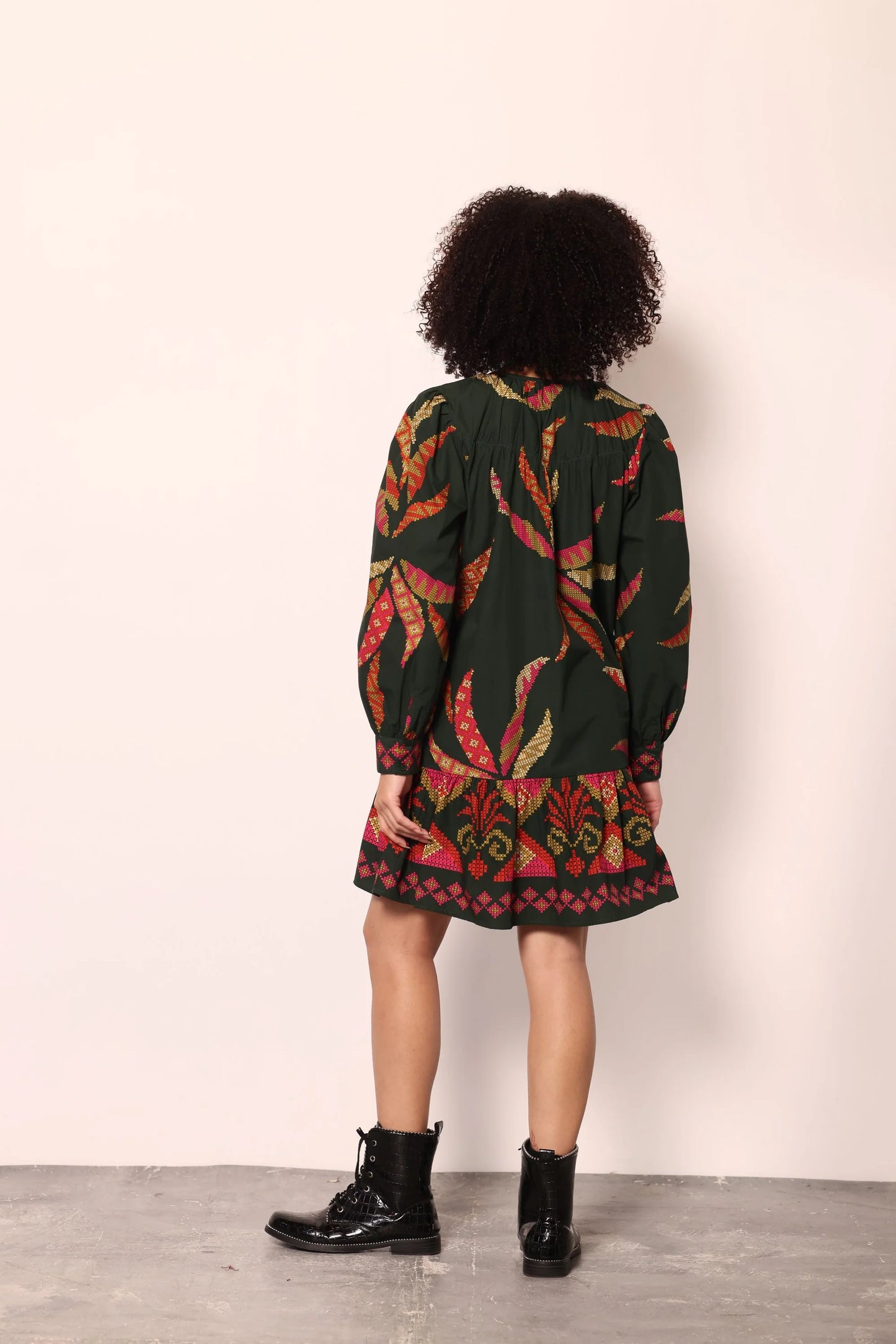 Forest Stitch Ollie Dress