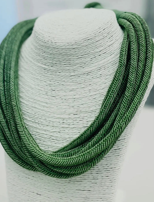 Slub 8-strand - Sage
Green