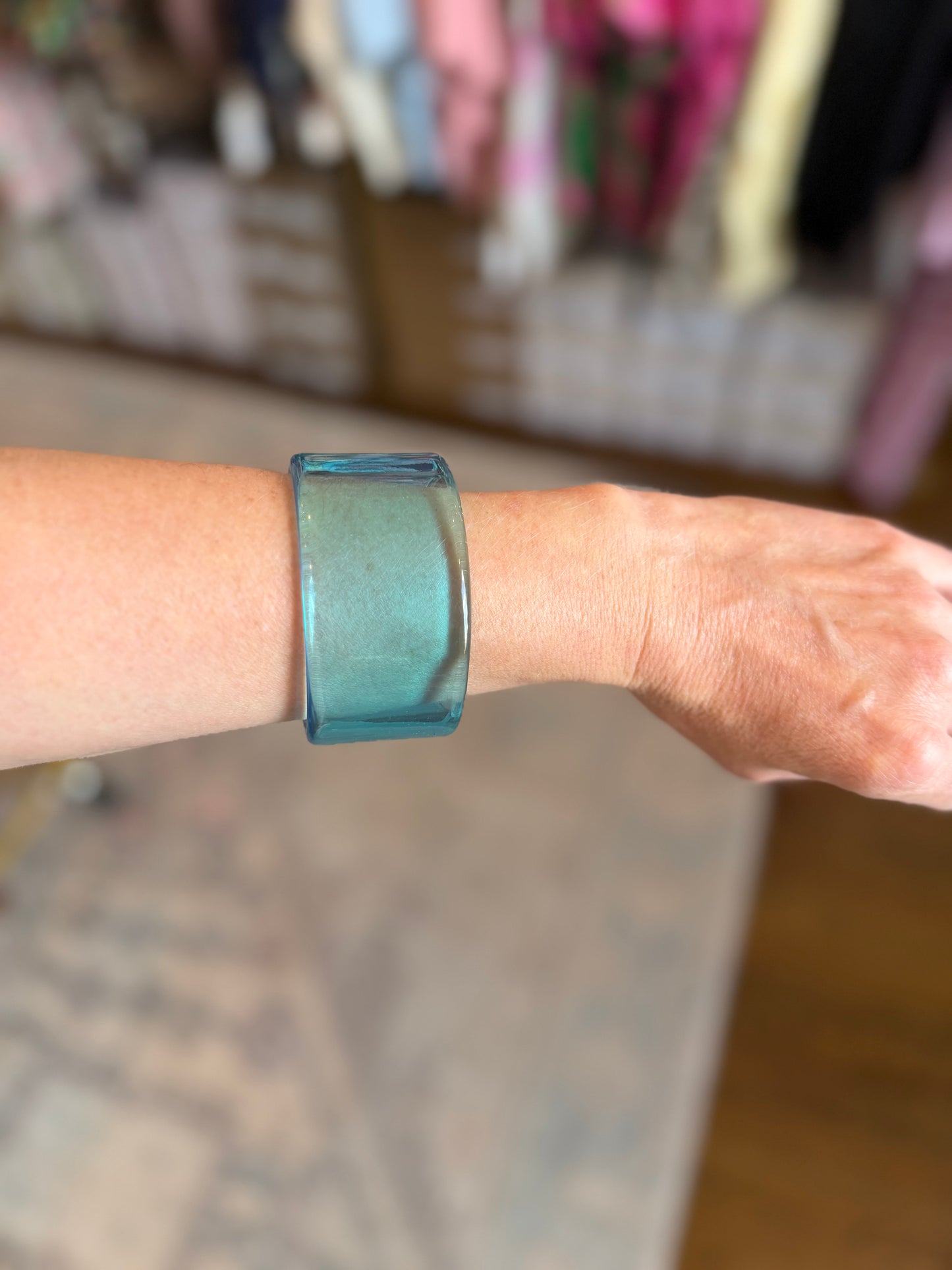 Acrylic cuff bracelet