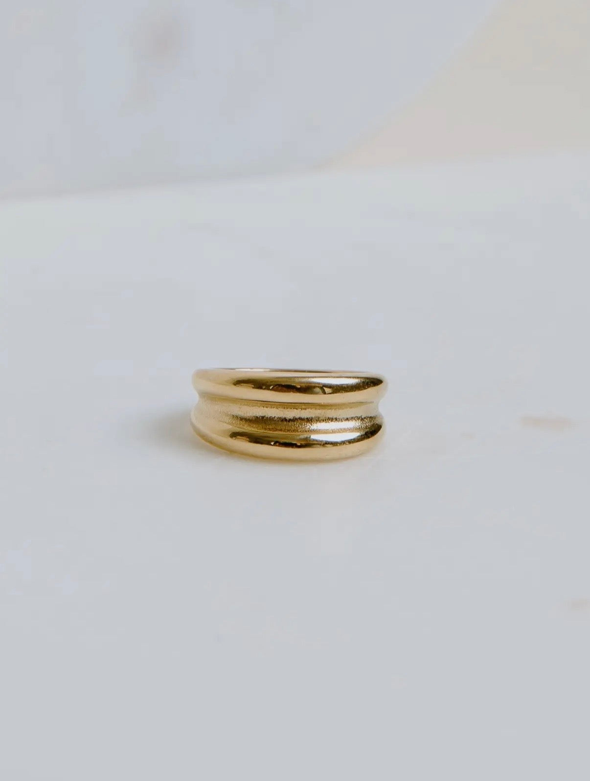 Doubled Up Ring - Gold