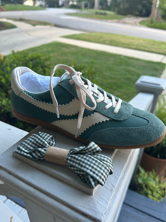Limit Sneakers Green Nylon