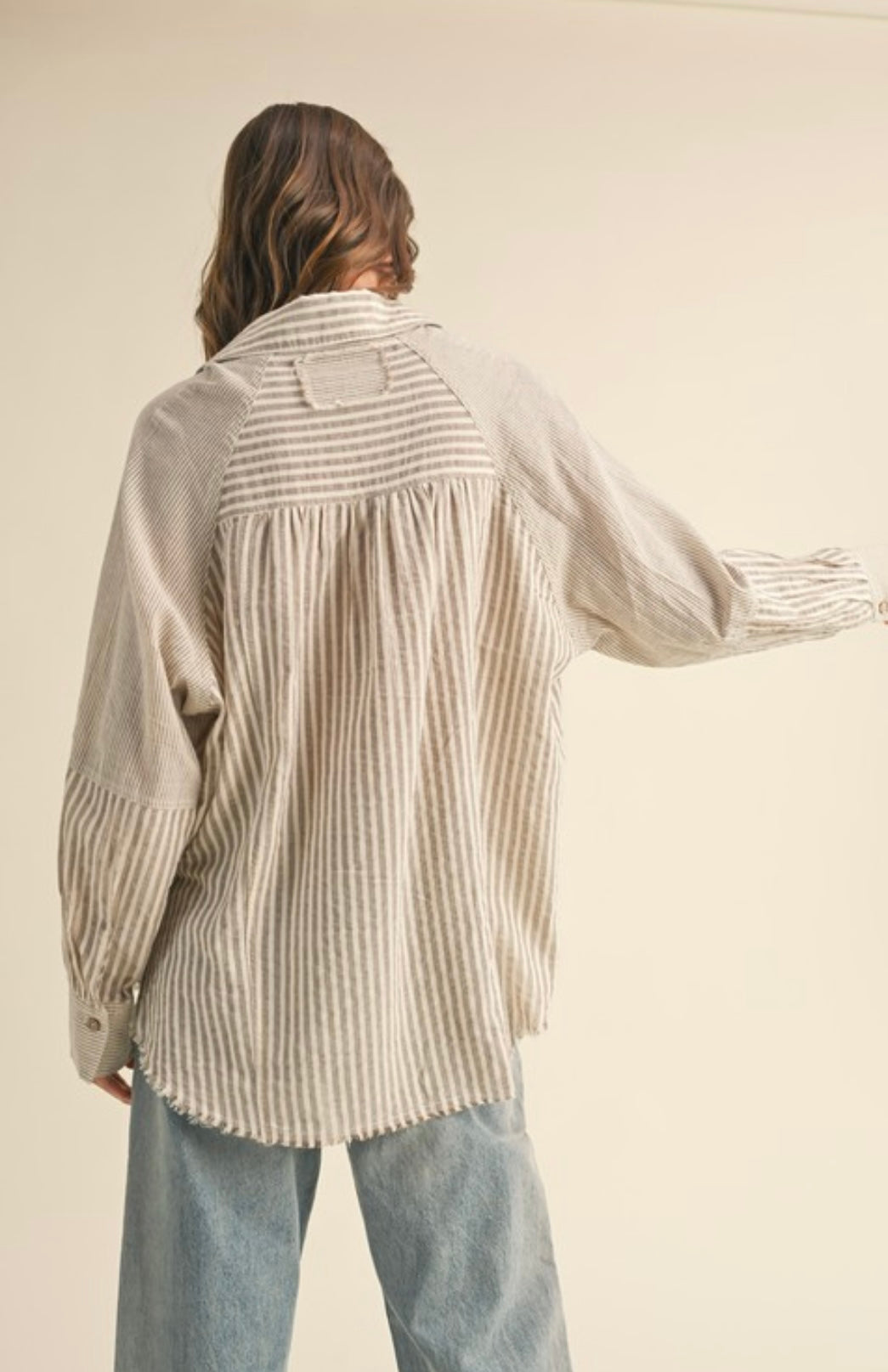 Multi Stripe Buttondown Shirt