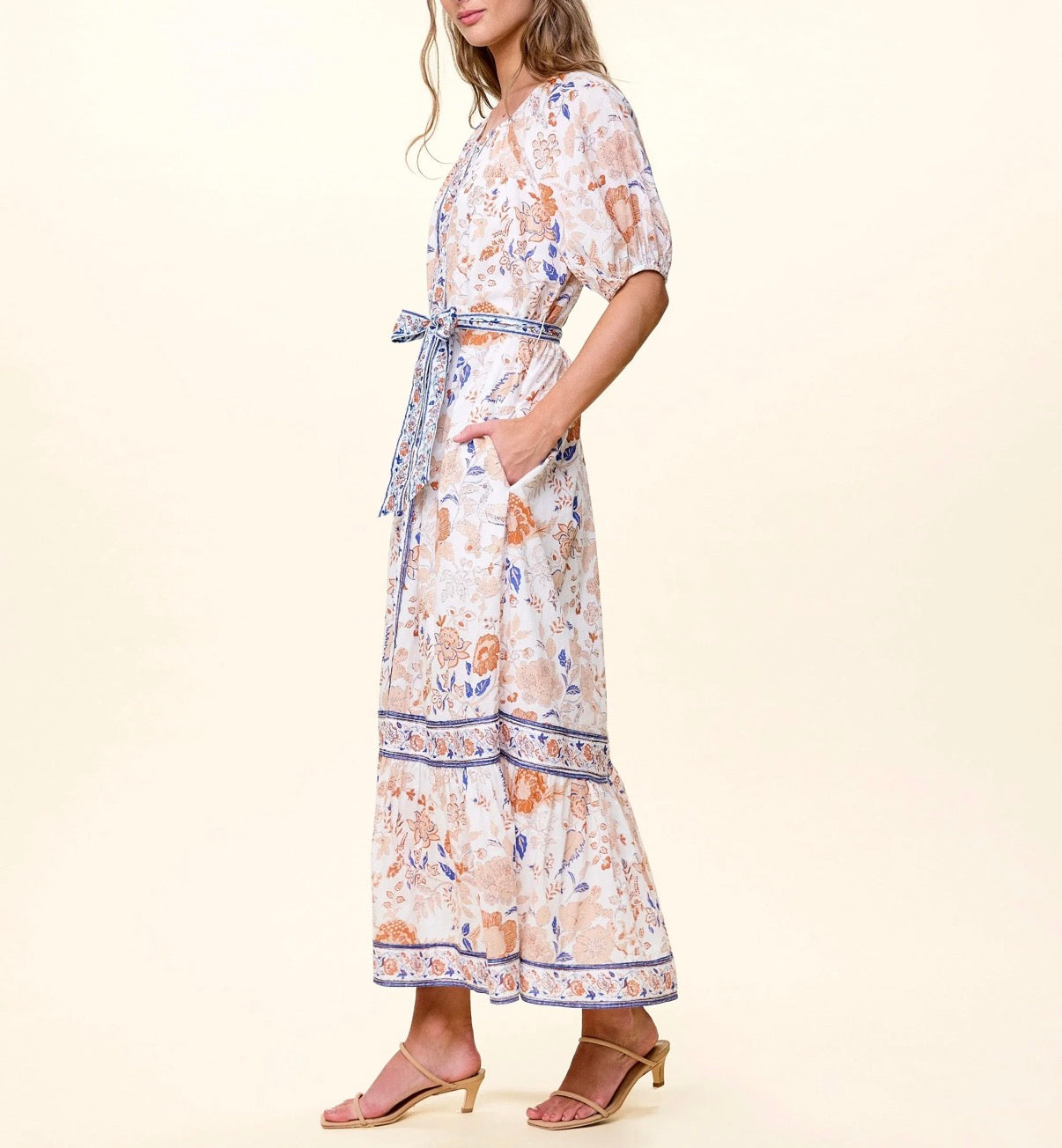 KELSEY ANKLE DRESS | BELLAVISTA