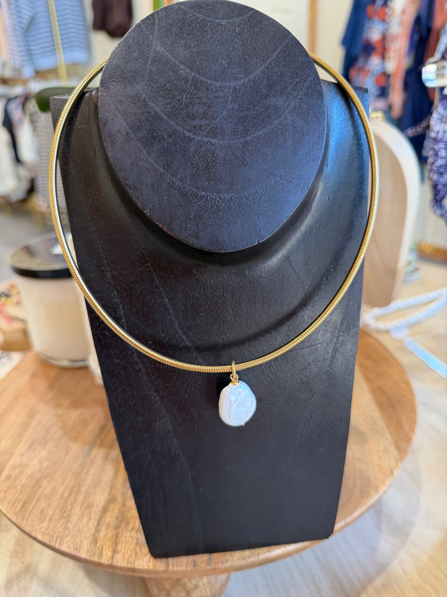 Freshwater Pearl Magnetic Clasp Necklace
