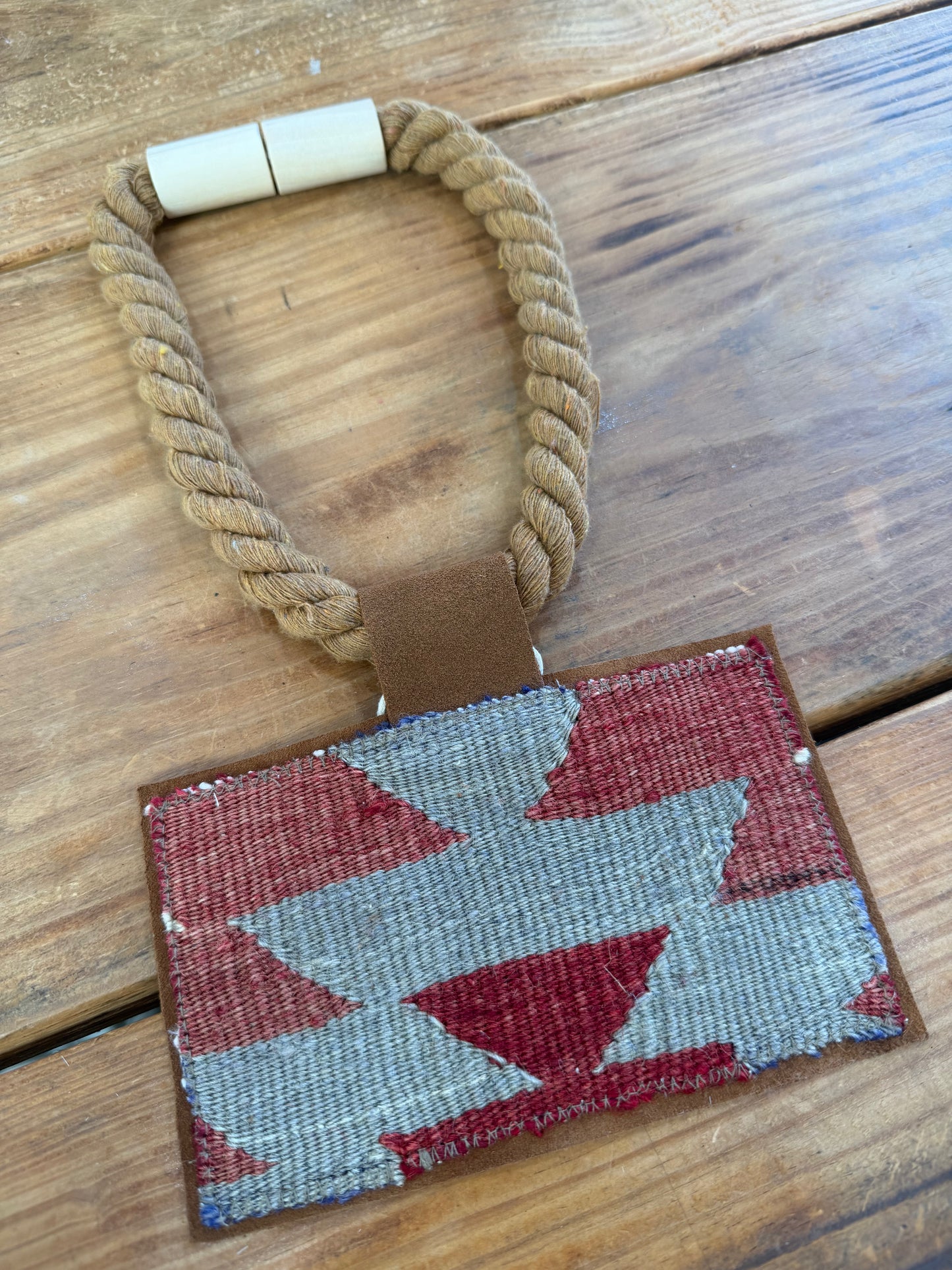 Orijinal Kilim Necklace ~ red