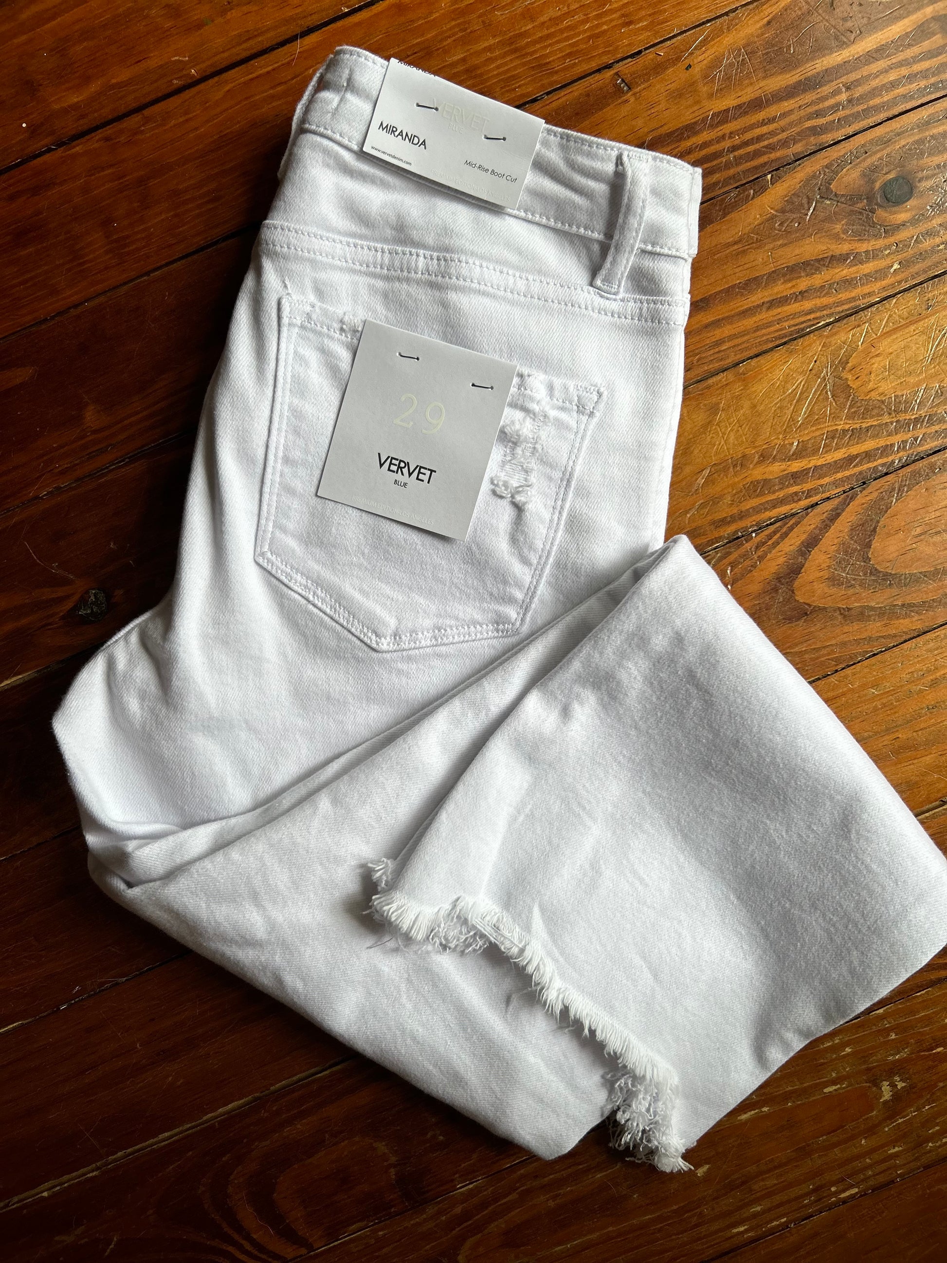 Vervet white denim 