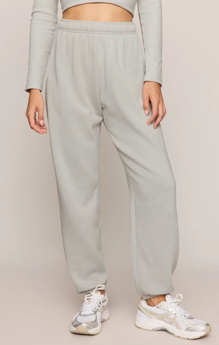 Uptown Classic Fleece Jogger Silverlake