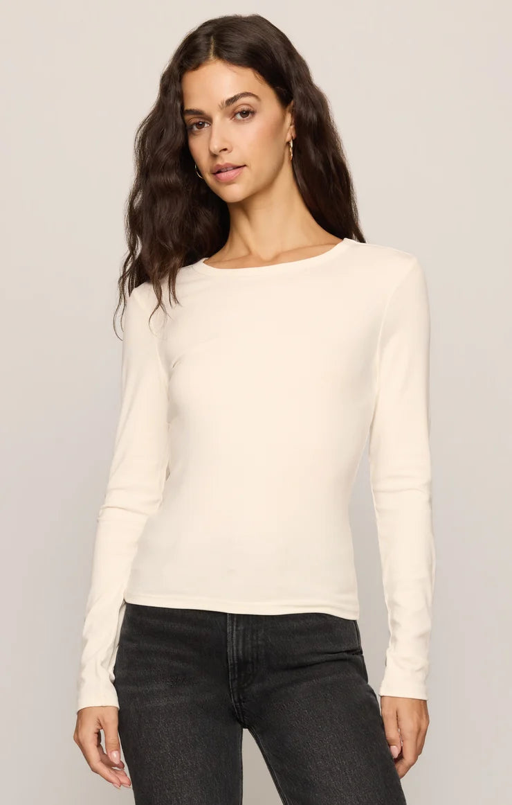 SECOND SKIN CREW LONG SLEEVE TEE (Two Colors!)
