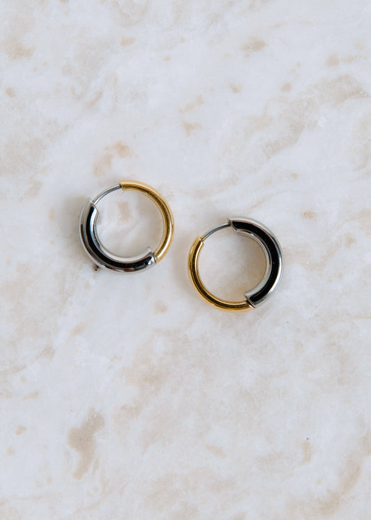 Lila Intermix Hoop