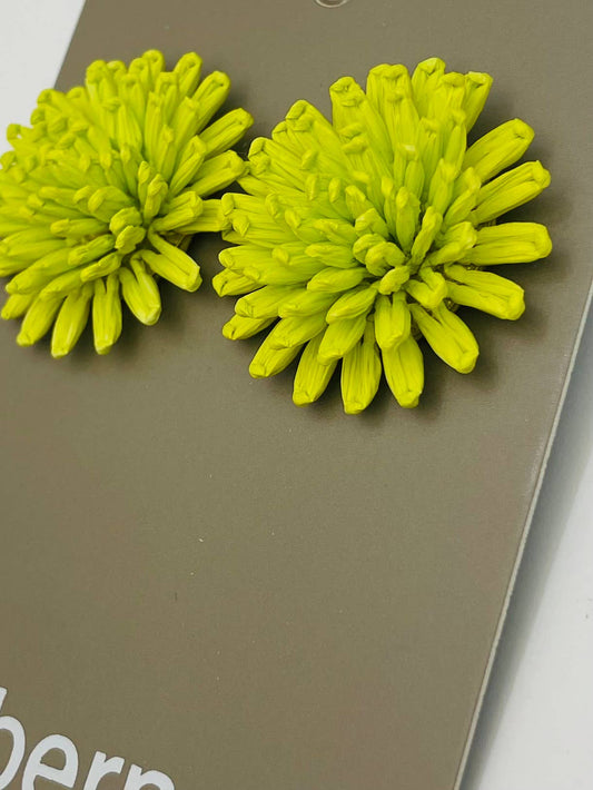 SPRING - Charming Floral Stud (citrus)