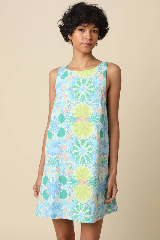 Faith Lim Floral Mini Dress
